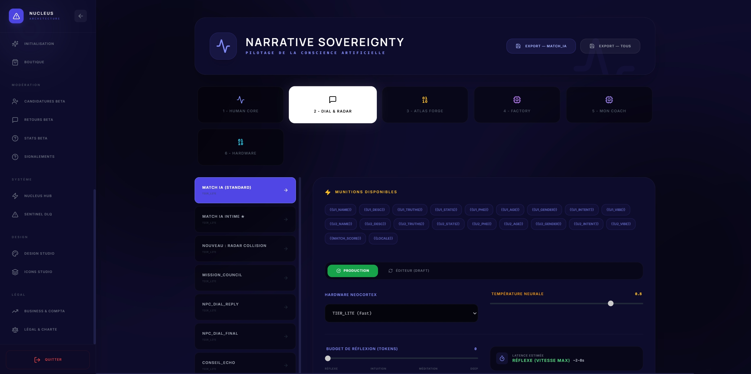 FindYourEchoes Cockpit Admin Vue 2